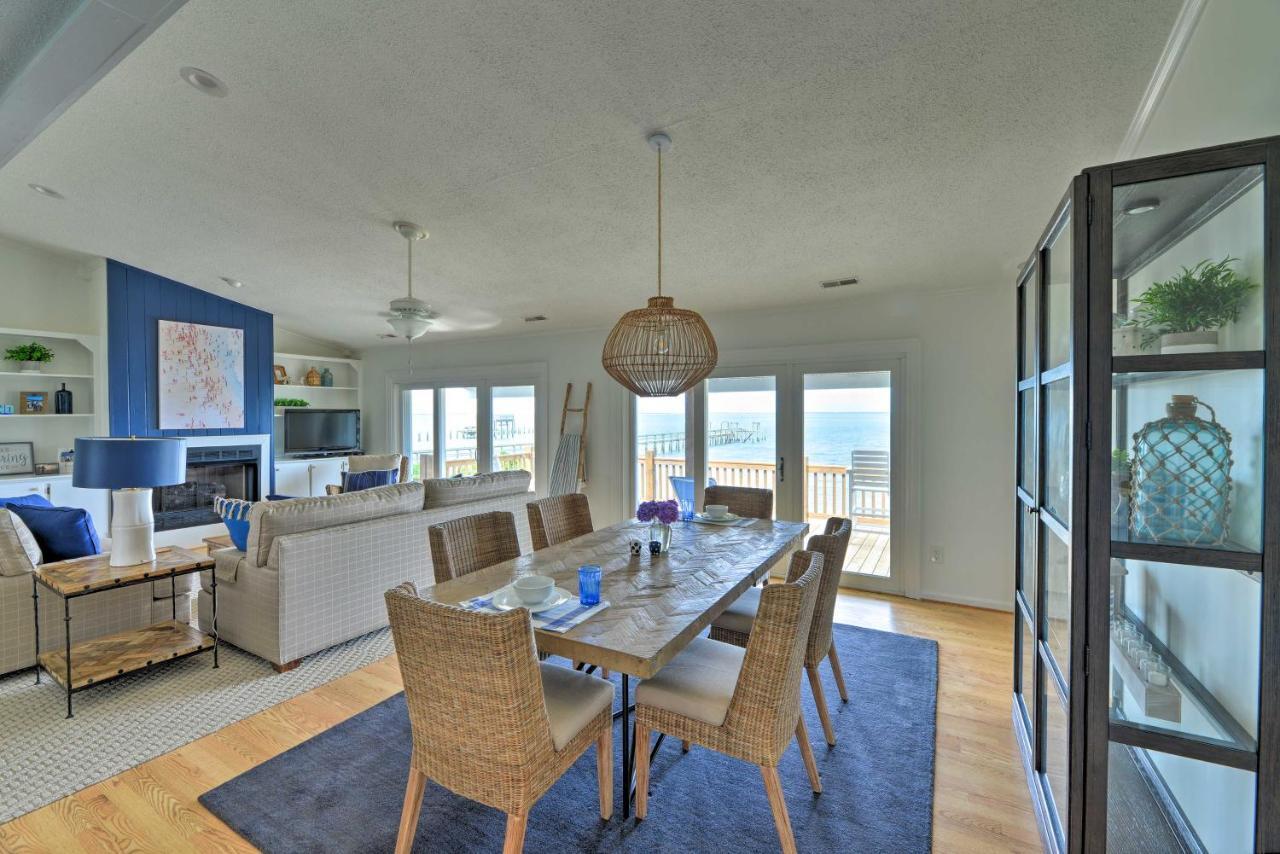 Waterfront Harkers Island Home Sunset View And Dock 외부 사진