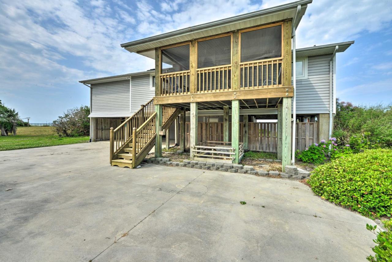 Waterfront Harkers Island Home Sunset View And Dock 외부 사진