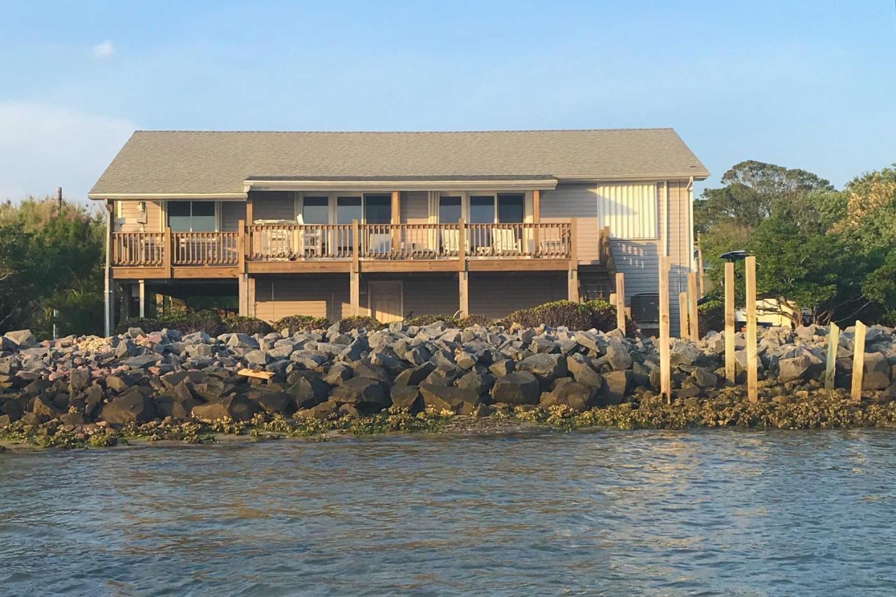 Waterfront Harkers Island Home Sunset View And Dock 외부 사진
