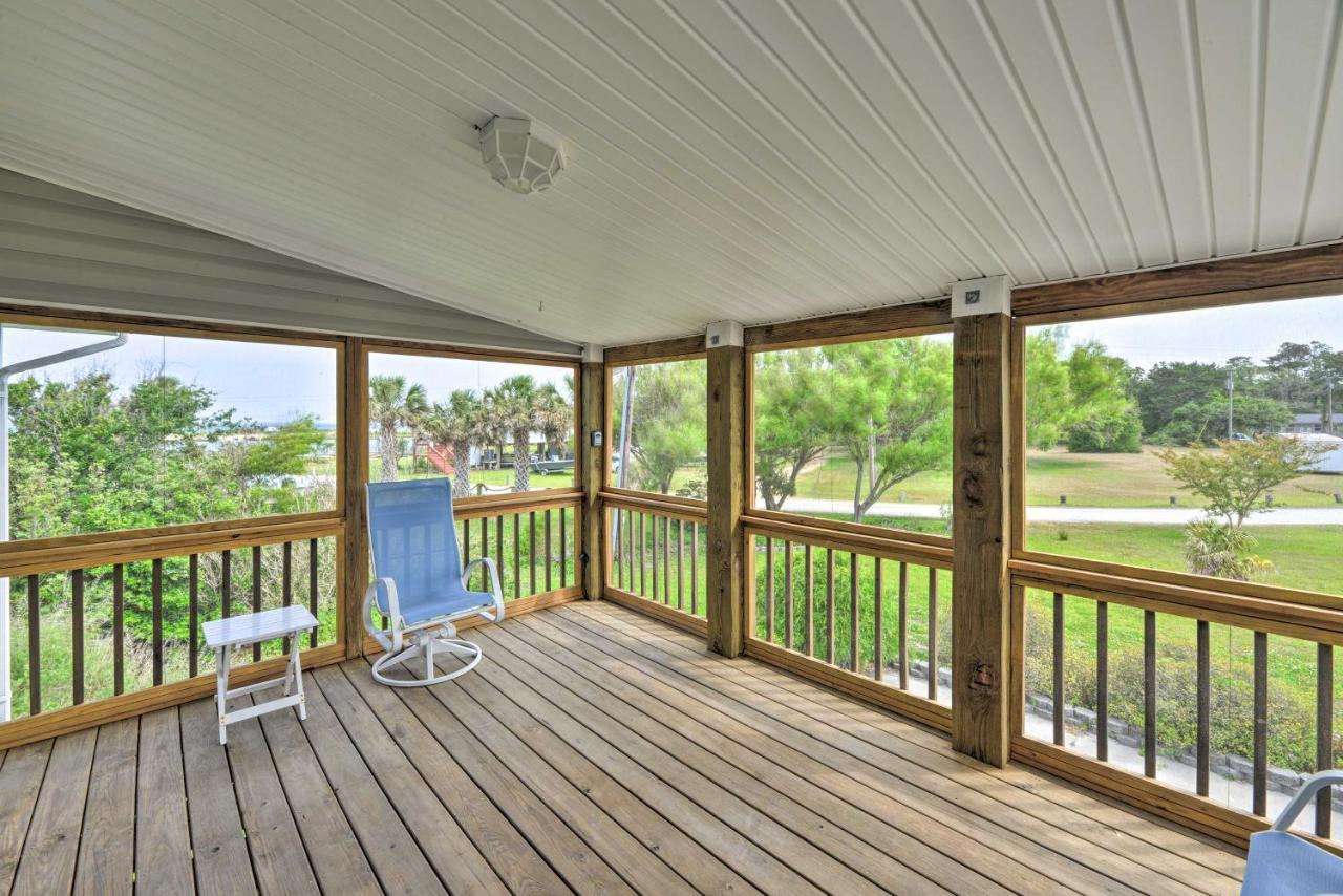 Waterfront Harkers Island Home Sunset View And Dock 외부 사진